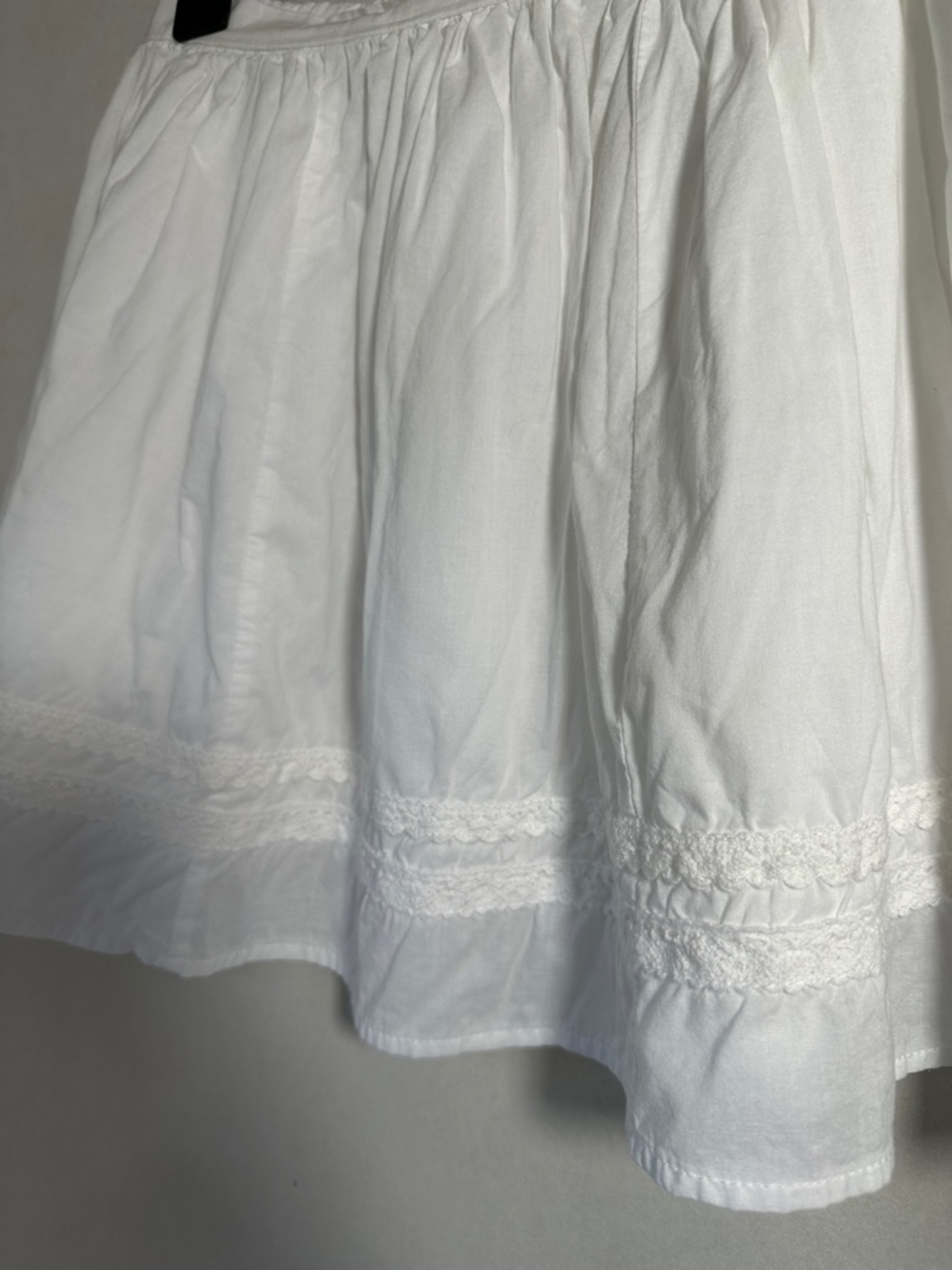 Cato girls white pull on skirt size 10/12 - Picture 2 of 5
